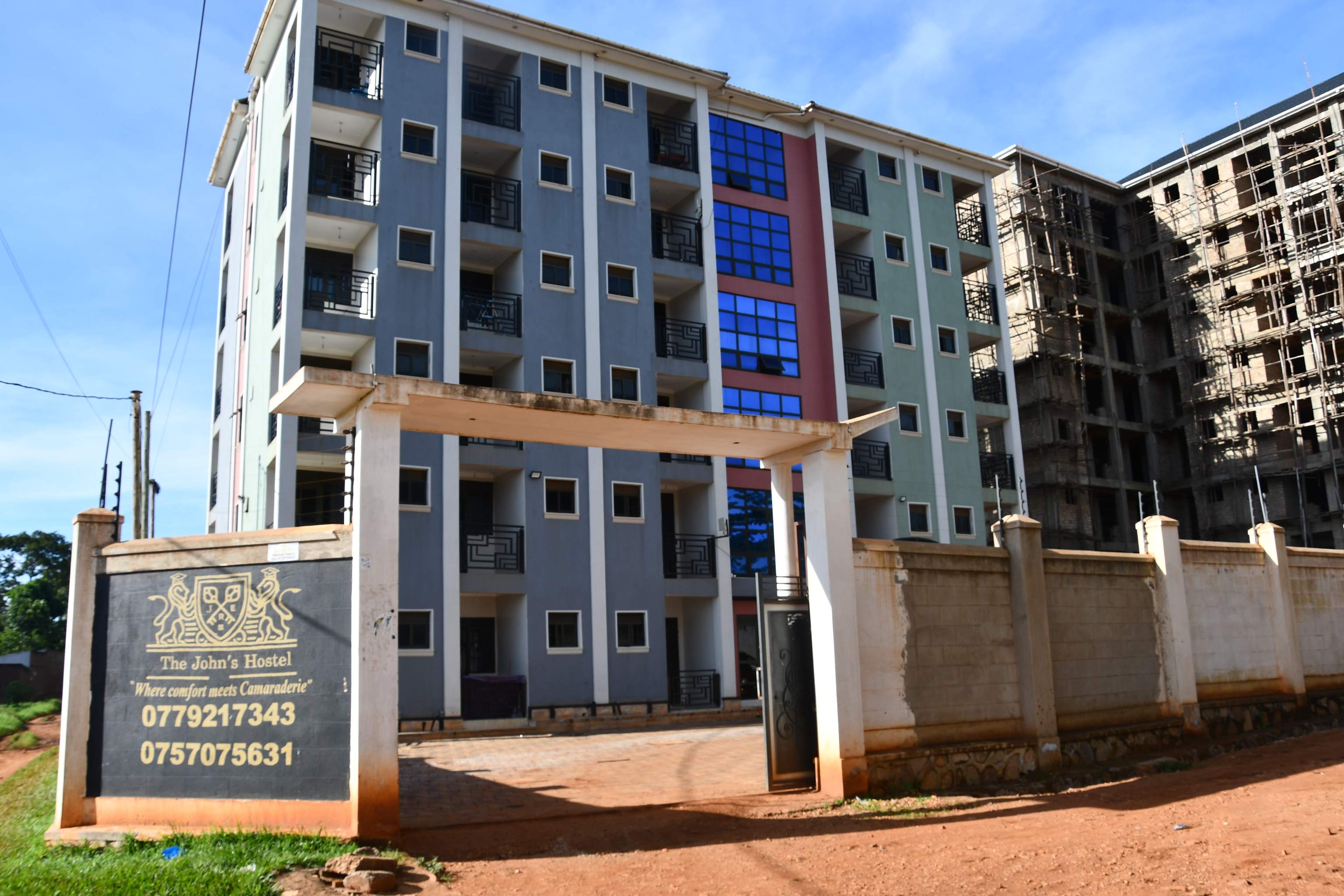 The John's Hostel hostel exterior near UCU Main Campus Mukono, Uganda Christian University